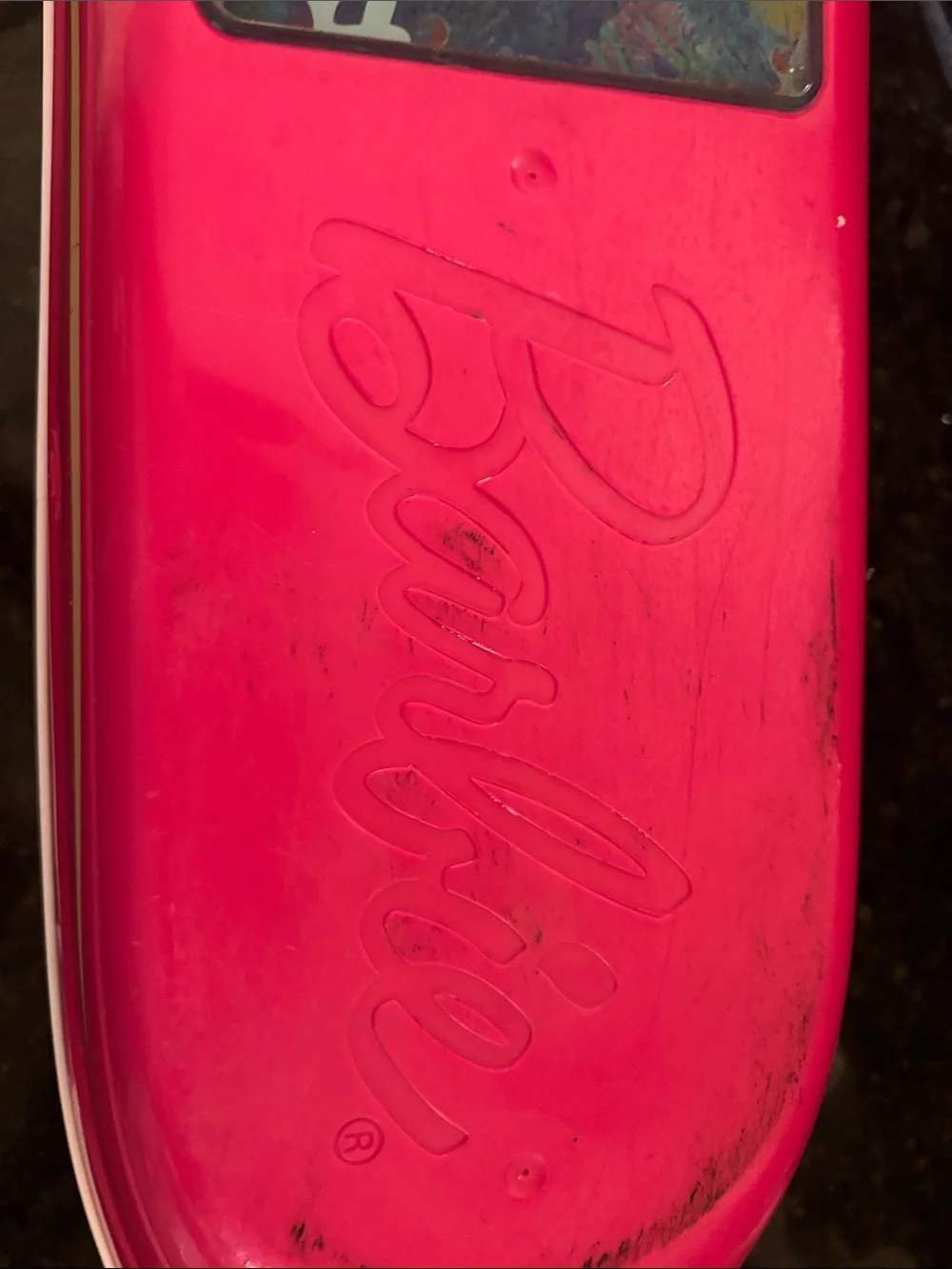 Barbie Pink, White & Teal Convertible Speedboat